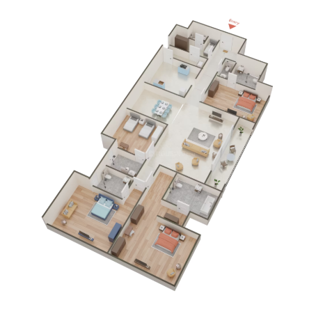 4 BHK Luxury Residence