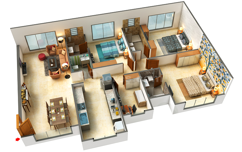 3 BHK Apartment
